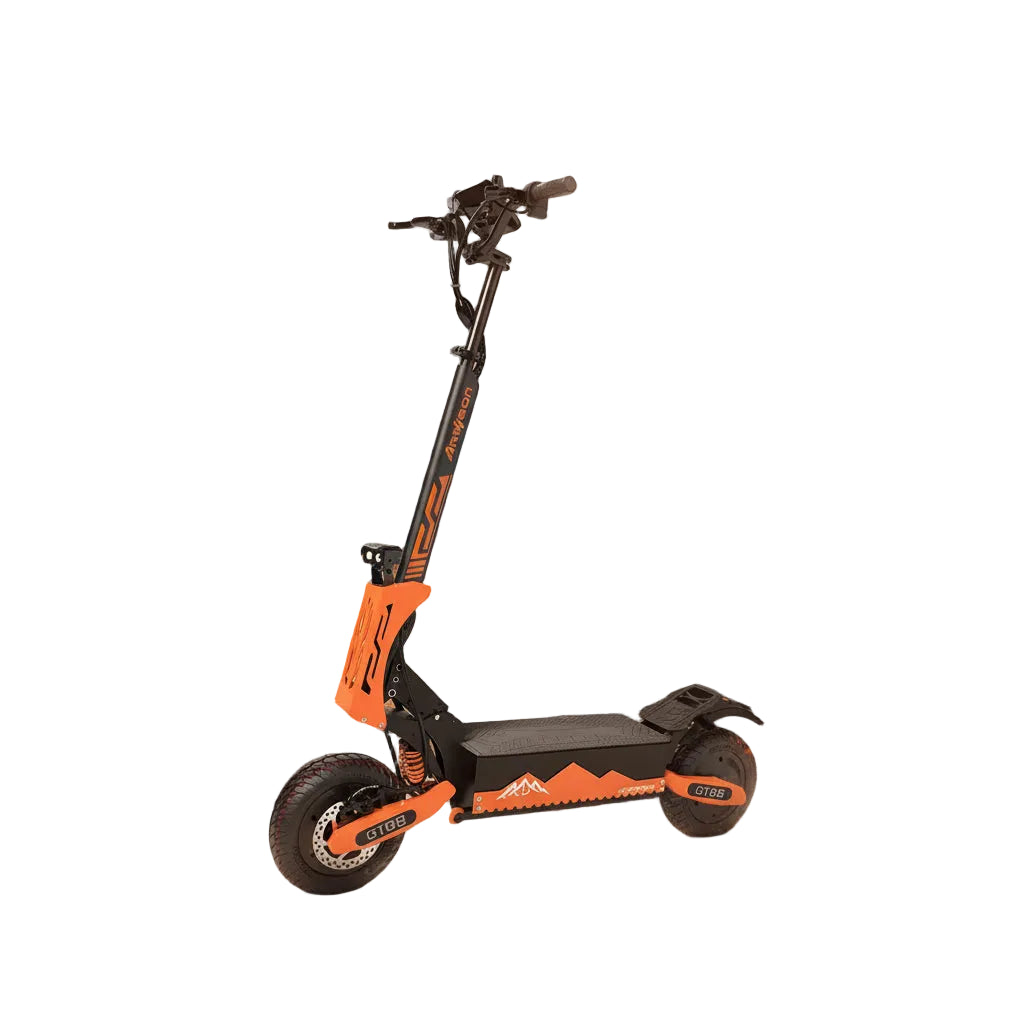 Arwibon GT08 Electric Scooter | 5600W Dual Motor, 46 MPH, 60V 27Ah Off-Road EScooter