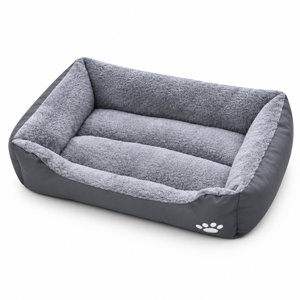 Plush 100% Cotton Breathable Dog & Cat Bed Cushion | Ultra-Cozy Pet Mat in 5 Sizes