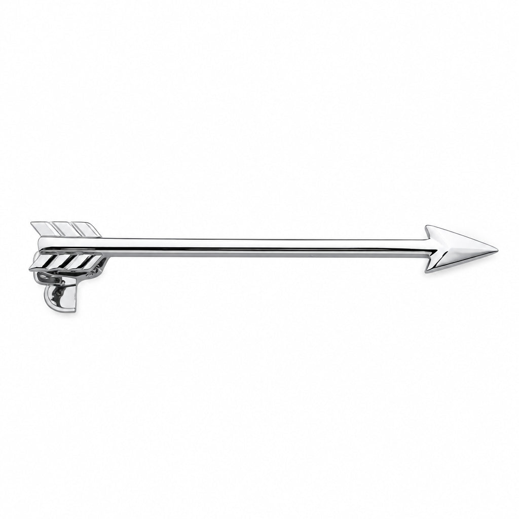 Spectacle Tie Bar | Novelty Glasses Tie Clip in 13 Metallic Finishes