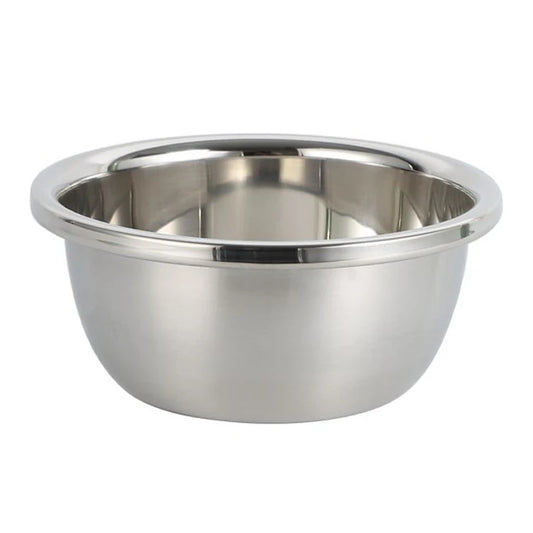 Heavy-Duty Stainless Steel Dog Bowl | Non-Corrosive Food & Water Dish for Medium & Large Dogs