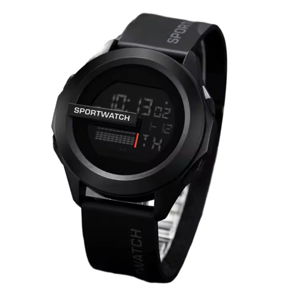 Luxury Men's Tactical Sports Watch | Executive LED Digital Chronograph & Waterproof Performance