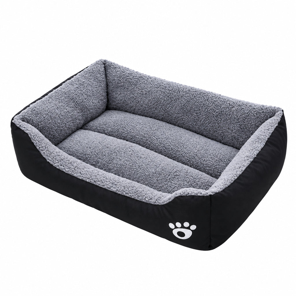 Plush 100% Cotton Breathable Dog & Cat Bed Cushion | Ultra-Cozy Pet Mat in 5 Sizes