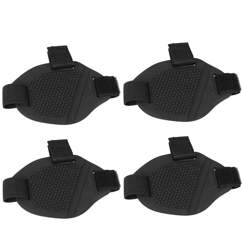 Universal Silicone Motorcycle Shift Pad | Anti-Slip Shoe & Boot Protector for Gear Shifting