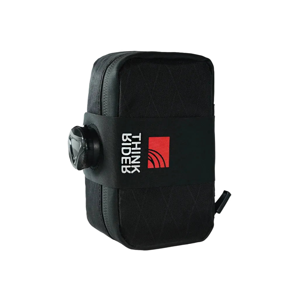 ThinkRider 0.4L Compact Bicycle Saddle Bag | Reflective Mini Bike Seat Tool Pouch