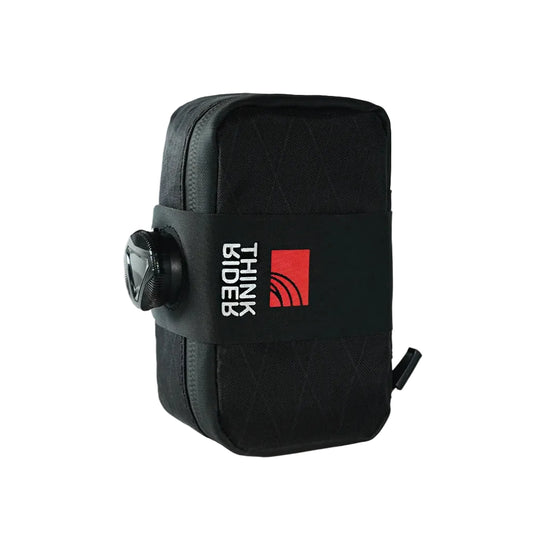 ThinkRider 0.4L Compact Bicycle Saddle Bag | Reflective Mini Bike Seat Tool Pouch