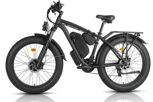 2000W Dual-Motor All-Terrain E-Bike | 48V 22.4Ah Long-Range Electric Bike