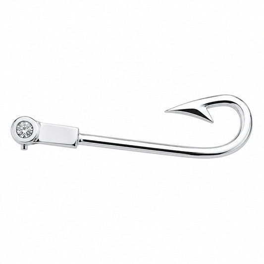 Spectacle Tie Bar | Novelty Glasses Tie Clip in 13 Metallic Finishes