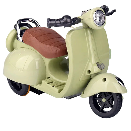 Electric Rotating Stunt Tricycle Toy for Hamsters | Battery-Operated Interactive Pet Car